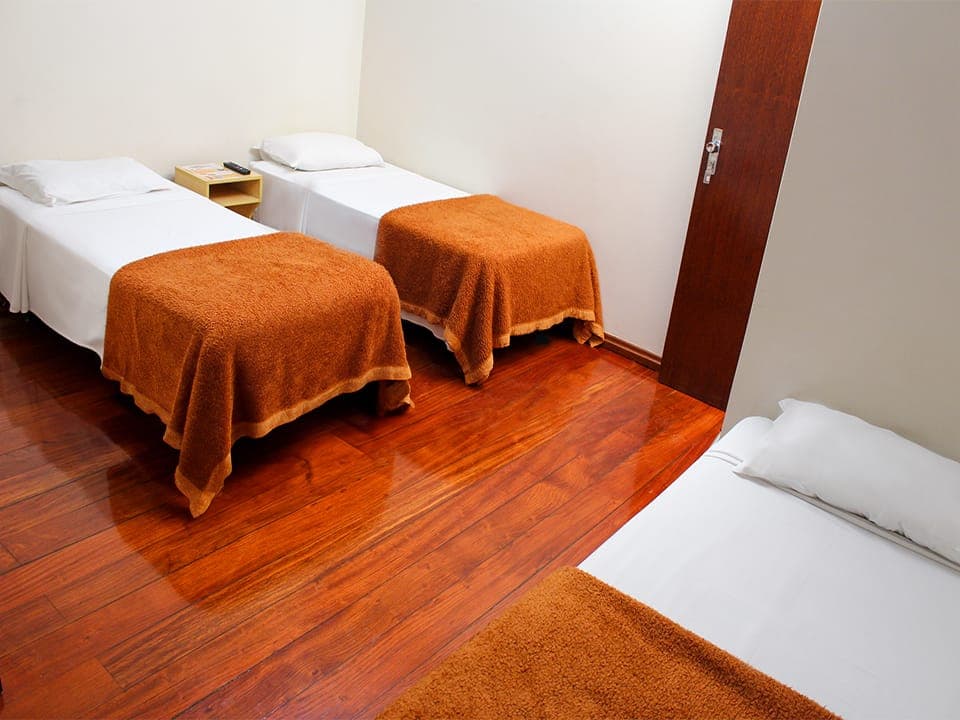 Apartamento Triplo do Hotel Família Pires — foto 3 de 4